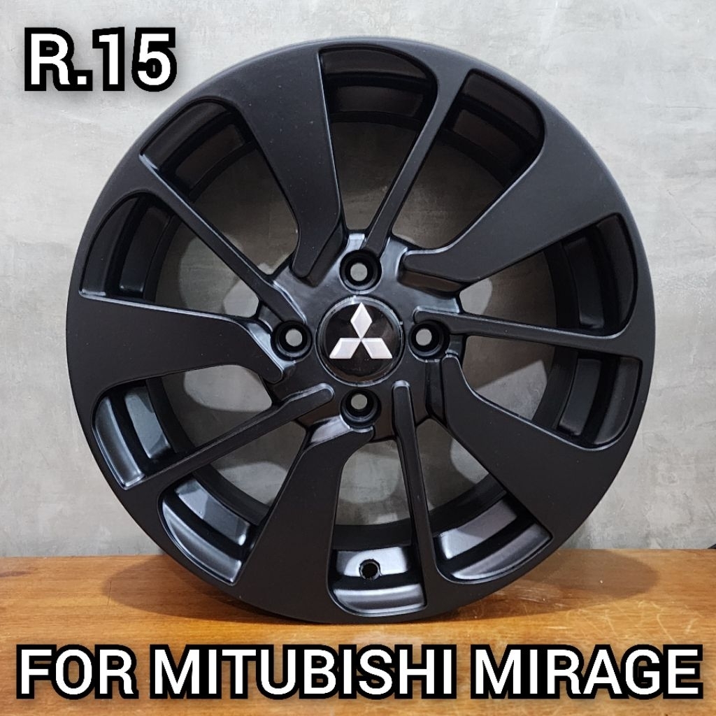 (HARGA U/ 4 VELG) VELG BRIO RS URBANITE  R.15 model ORI FREE ONGKIR, FREE PAKING KAYU & PENTIL TUBEL