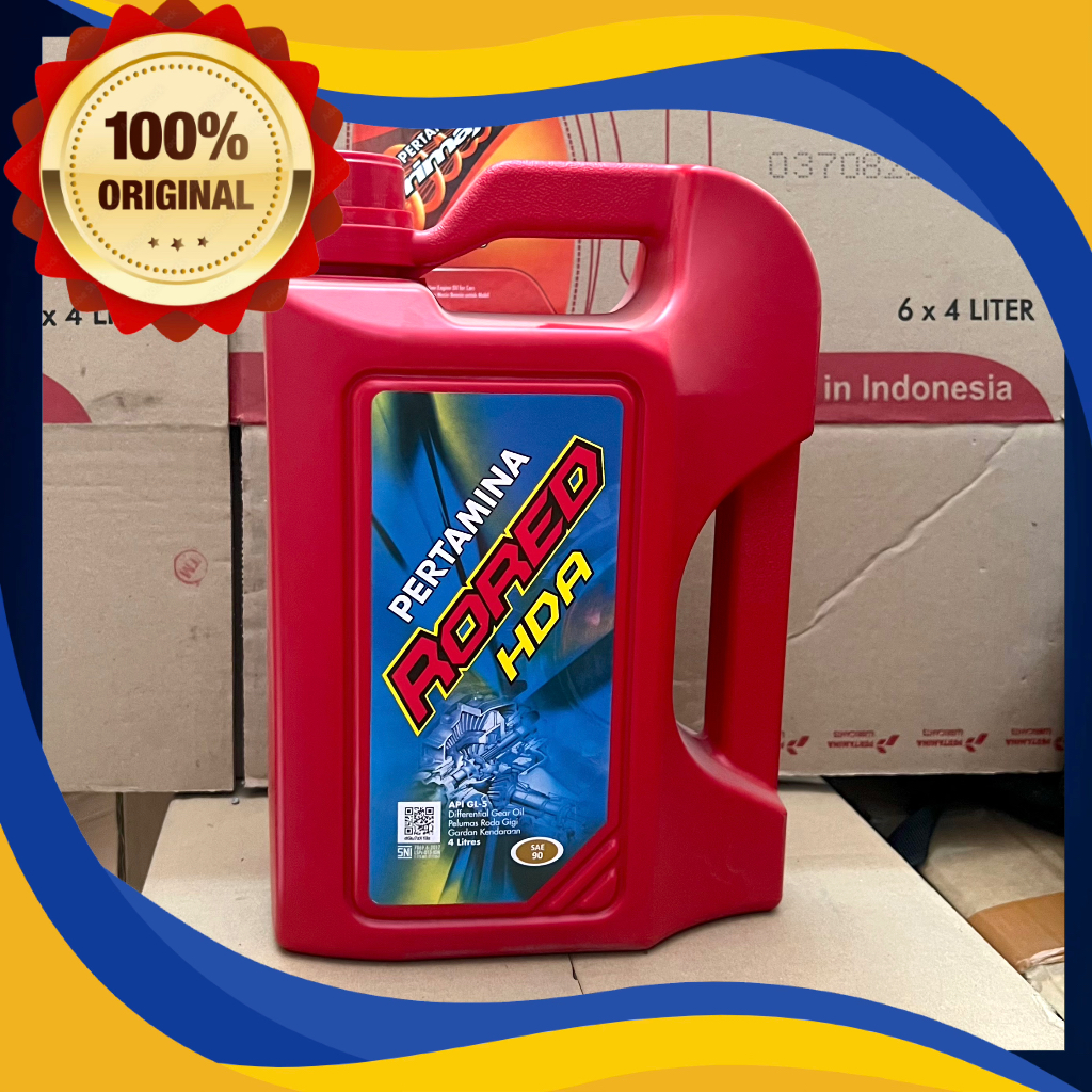 4L RORED HDA 90 OLI GARDAN GEAR PERTAMINA 4LITER OLI GIGI MANUAL