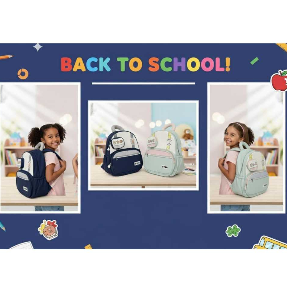 Polo England - Tas Ransel Anak Terbaru Tas Kekinian Cantik Untuk Anak PAUD/TK R8613