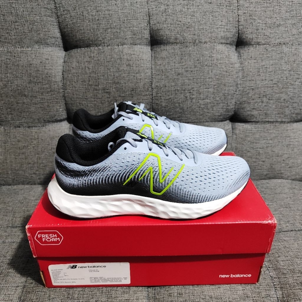 New Balance Running Fresh Foam 520 V8 Men's - Light Grey [M520GW8]