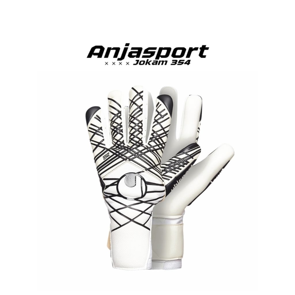 SARUNG TANGAN KIPER UHLSPORT JR PREDICTION SUPERSOFT HN HALF NEGATIVE CUT 1011334011040 ORIGINAL