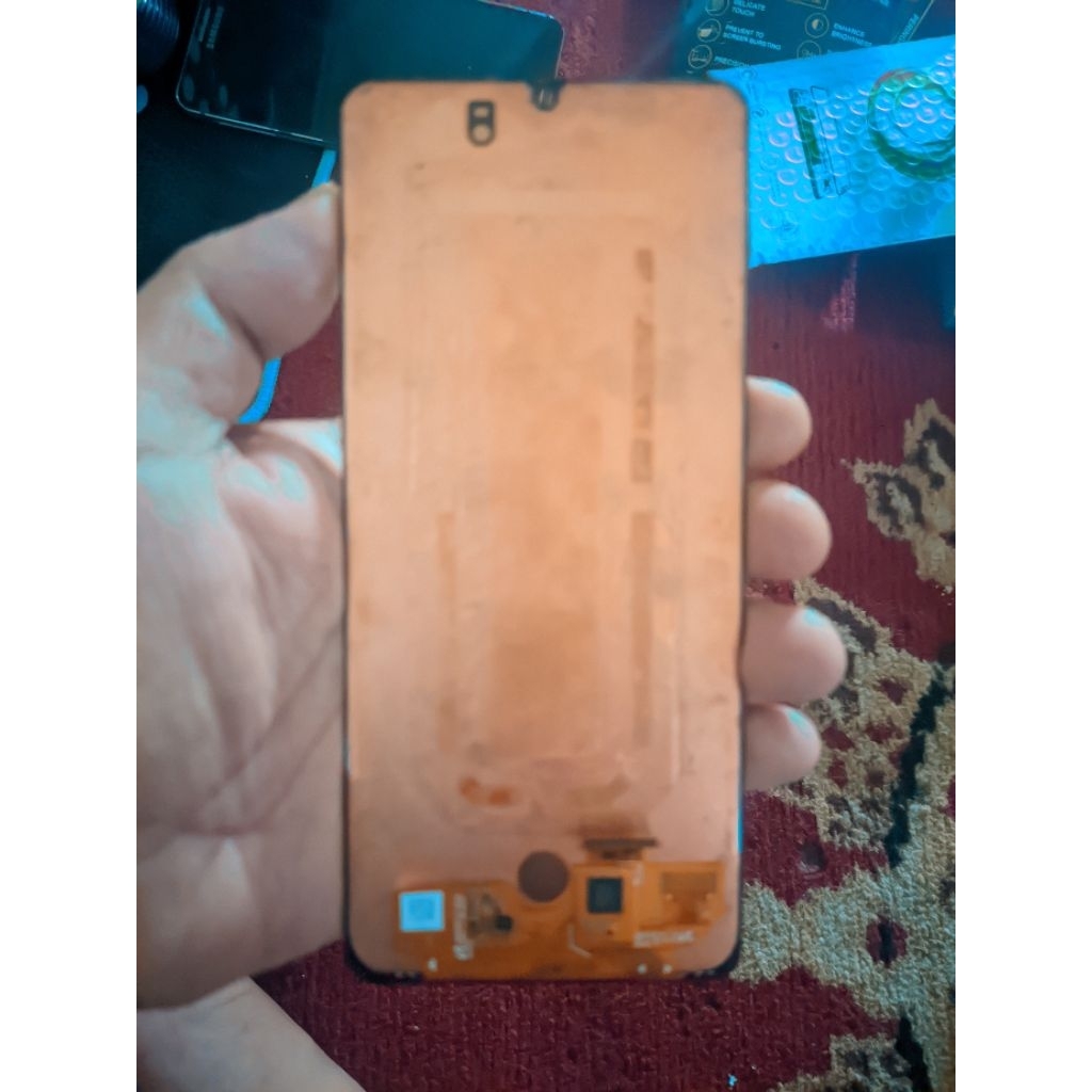 Lcd Samsung A31 amoled copotan minus
