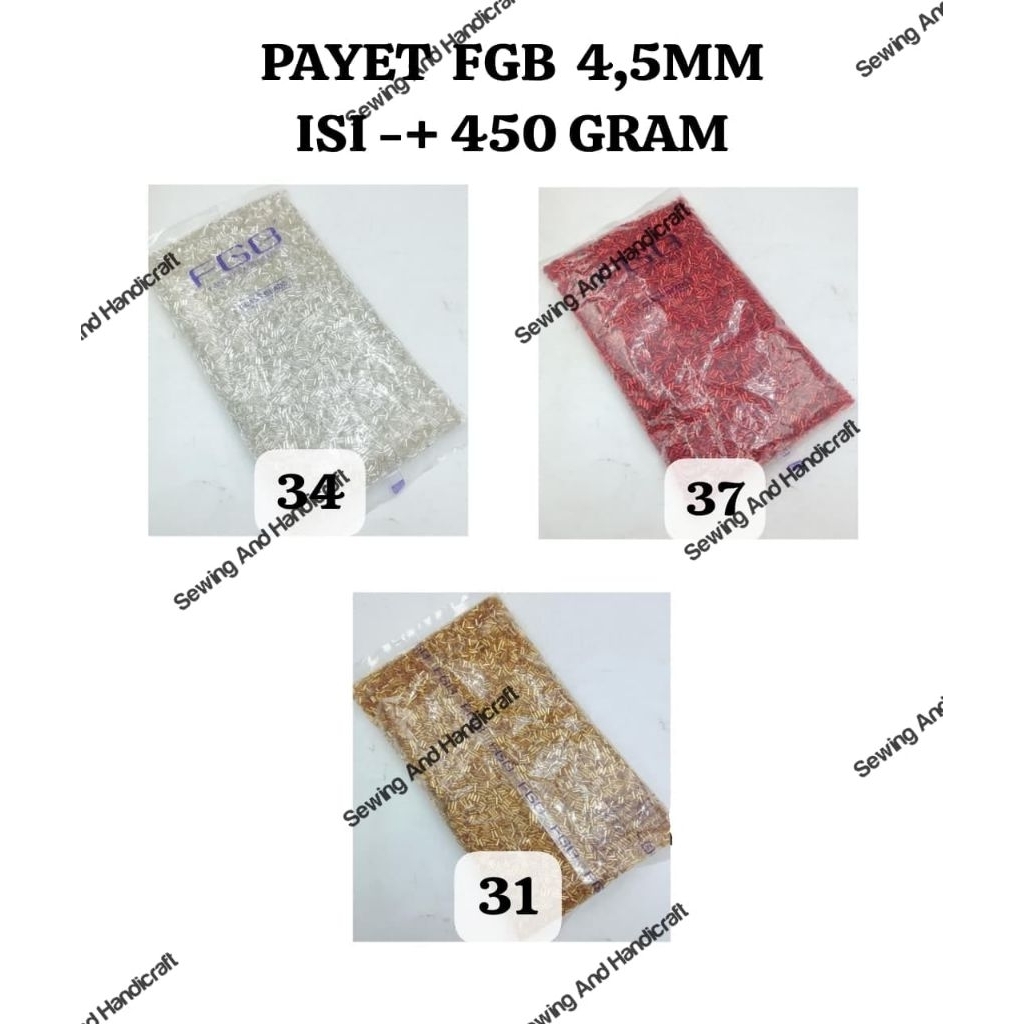 Payet FGB 4,5mm isi 450 gram