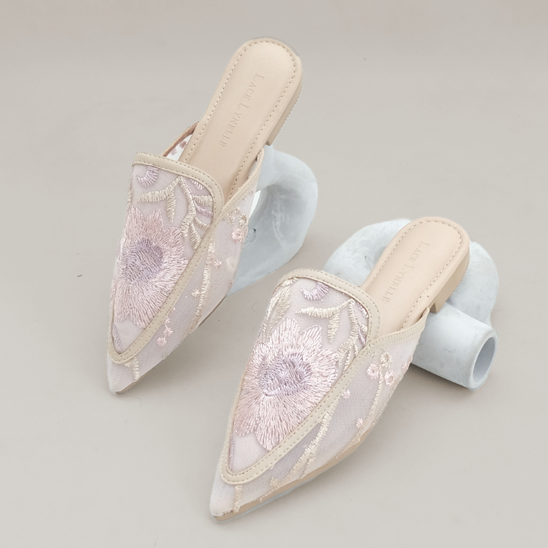 LACE LYNELLE MULES ZOYA