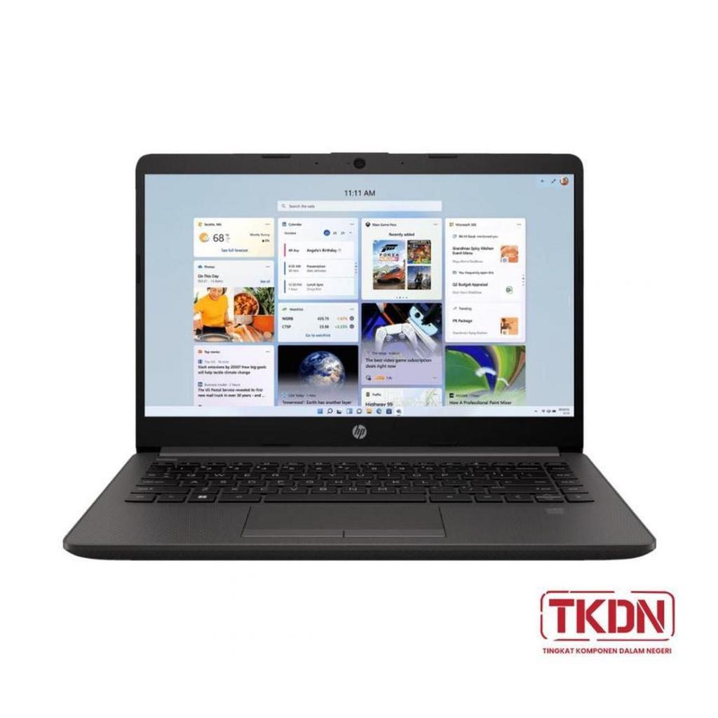 LAPTOP HP 240 / 240R G9 TKDN - I3 1315U 8GB 256GB SSD WIN11 14" Garansi 1 Tahun