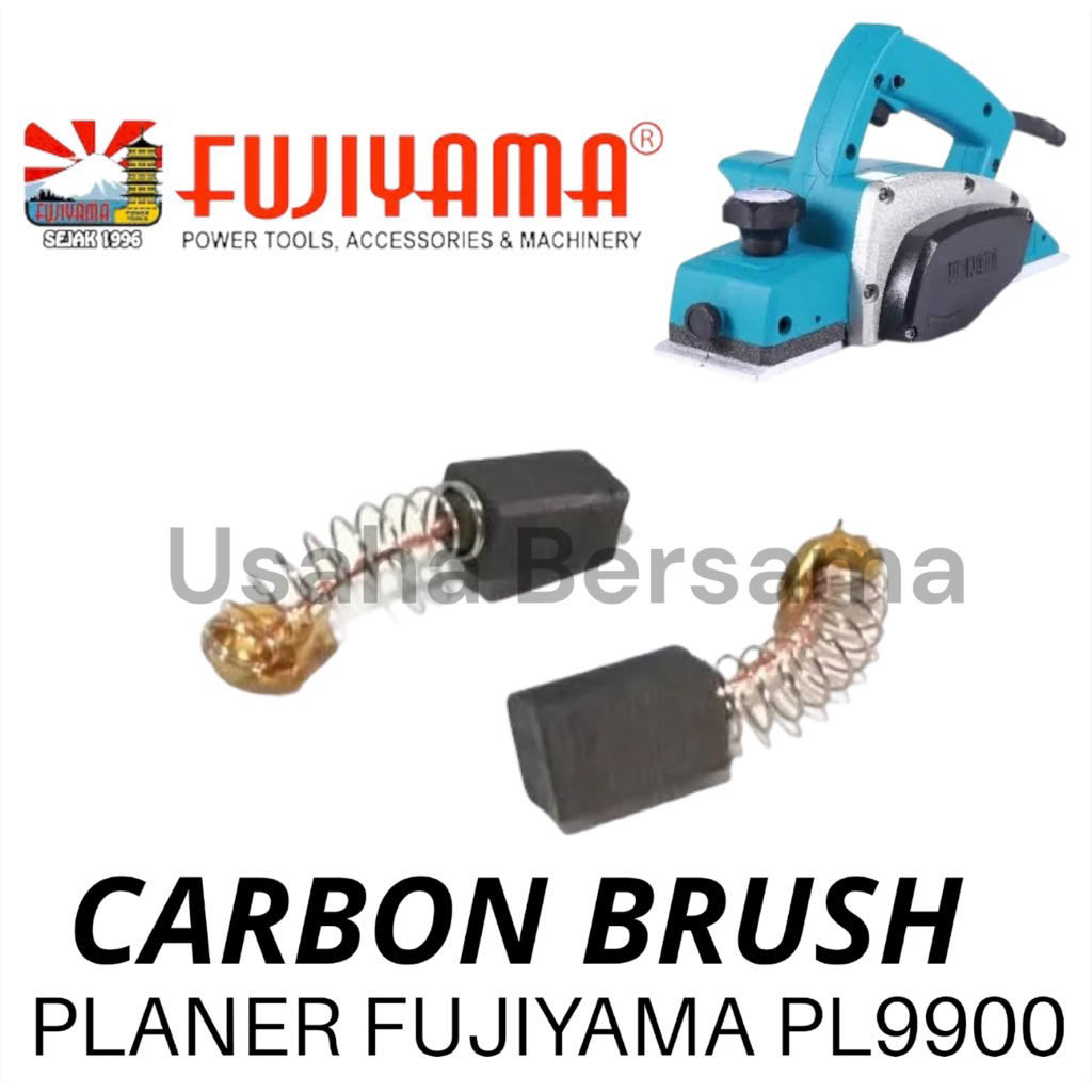 CARBON BRUSH PLANER FUJIYAMA PL9900 BROSTEL FUJIYAMA PL 9900 ARANG KETAM MESIN SERUT FUJIYAMA 9900