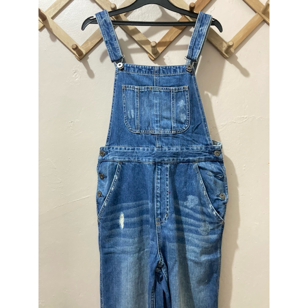 PRELOVED Overall Jeans