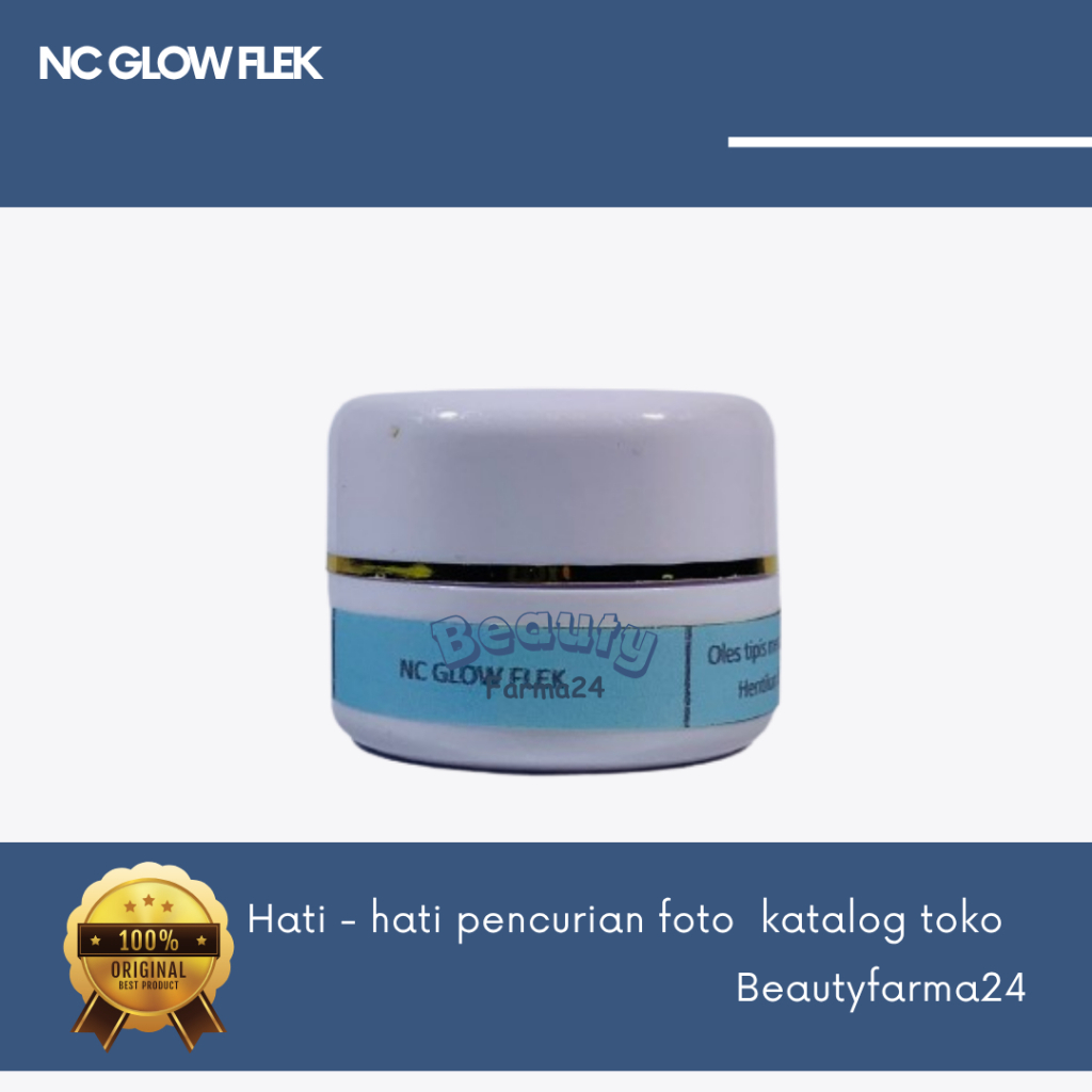 Cream Malam NC Glow Flek / NC Glow Flek ( Tektur terbaru )