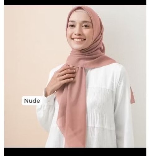 Hijab Odelia (Eliah Nude) Jilbab Segitiga