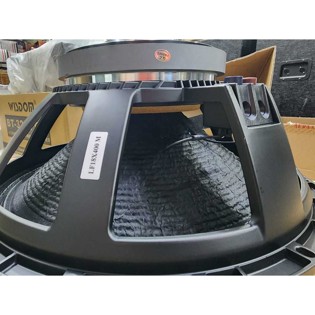 Komponen Speaker RCF Model LF 18 X400 / 18X400 Extreme high power 18 inch SUBWOFER