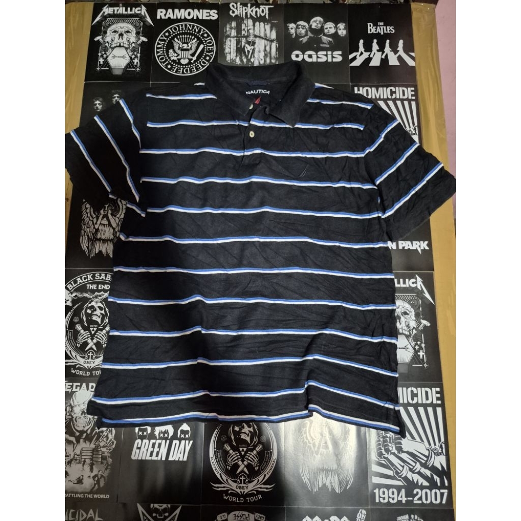 Kaos Kerah Nautica Pria(XL)