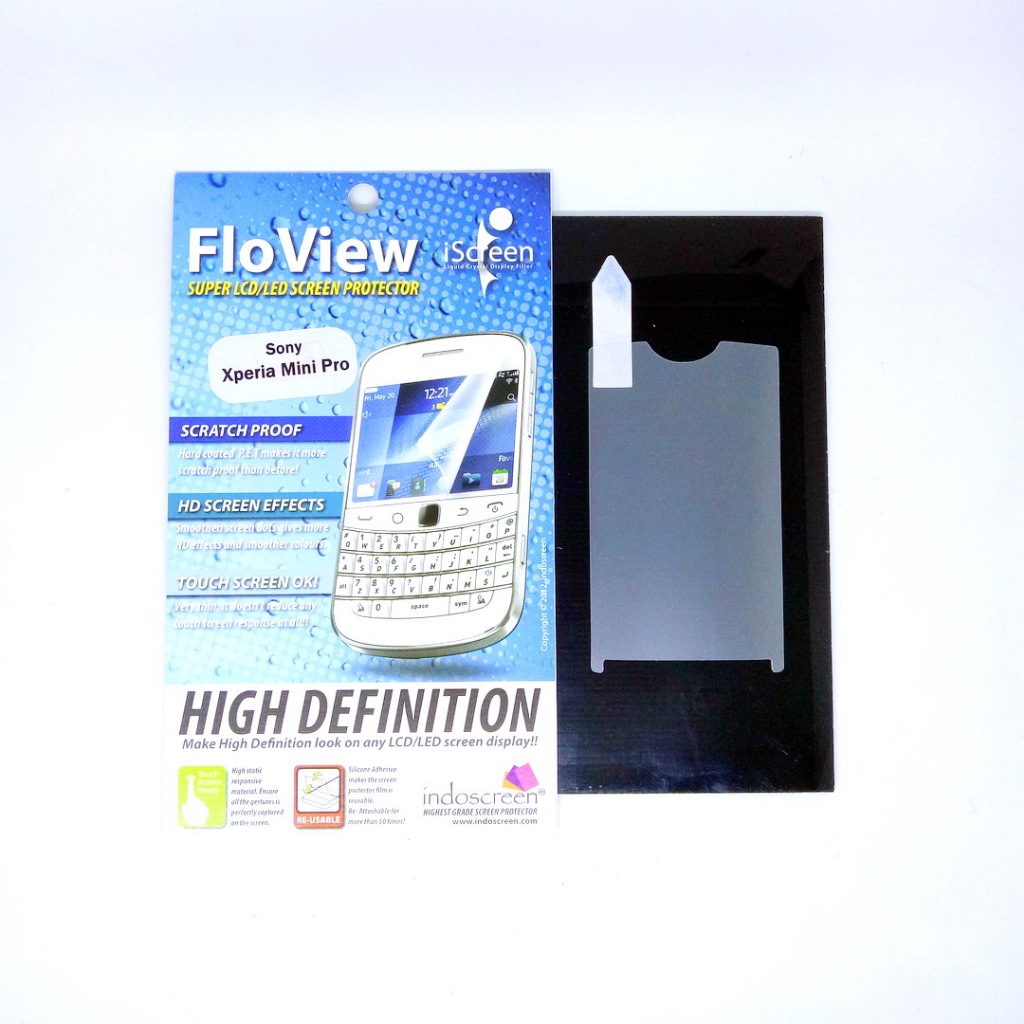 Marketpoint Screenguard Antigores Protector Clear Bening Sony Ericsson Xperia Mini Pro