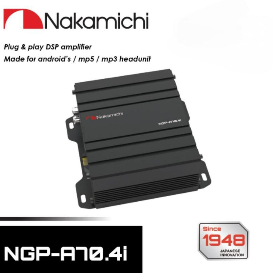 POWER MINI DSP NAKAMICHI NGP-A70.4i / Minibooster Nakamichi For MP3/MP5/Android