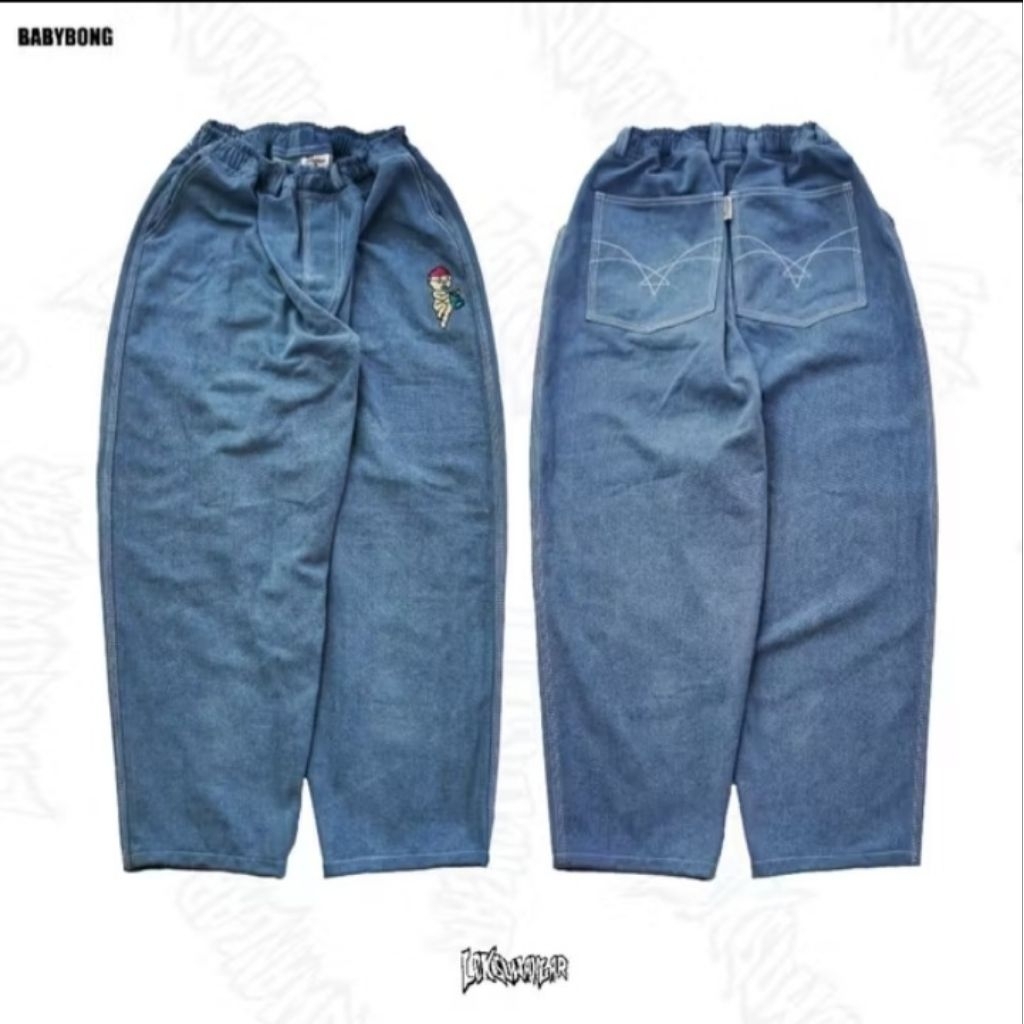 Pants BabyBong (soft blue) L