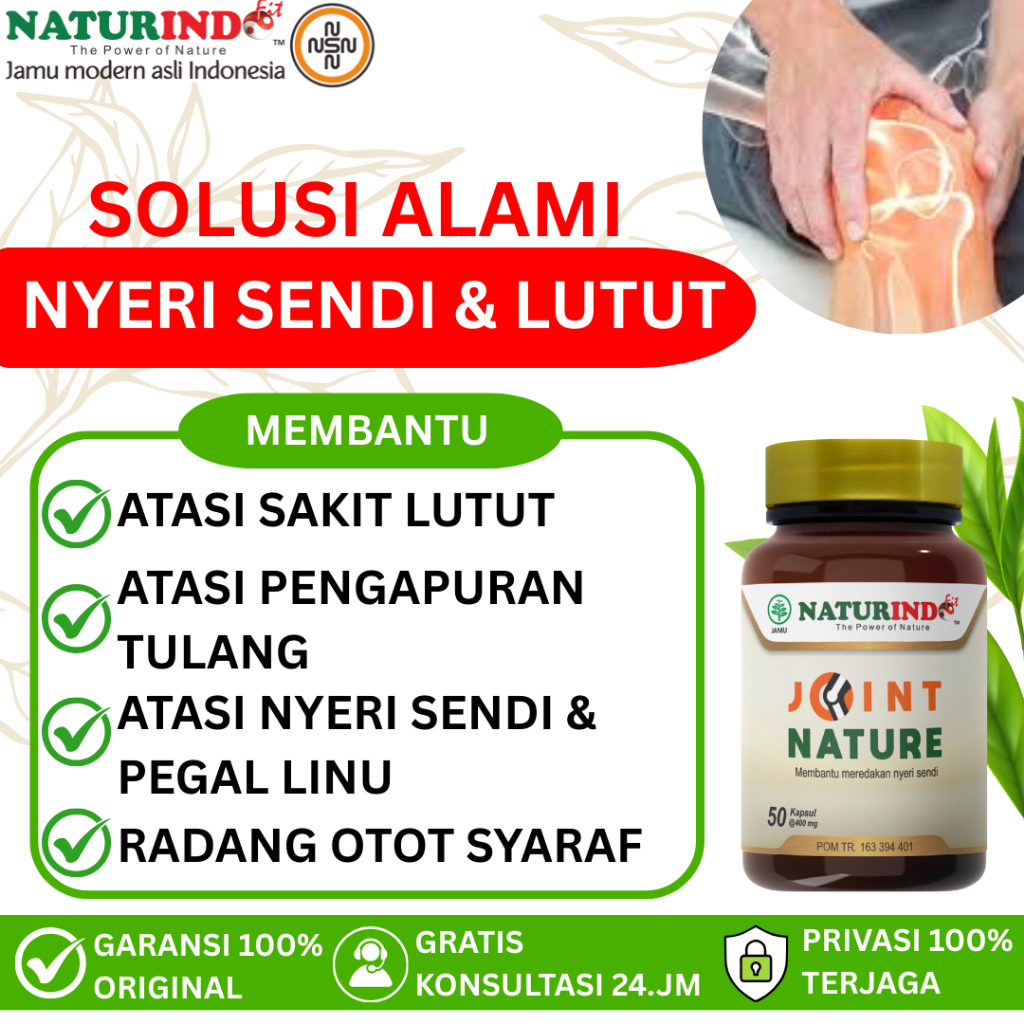 Naturindo Joint Nature Herbal Obat Nyeri Sendi