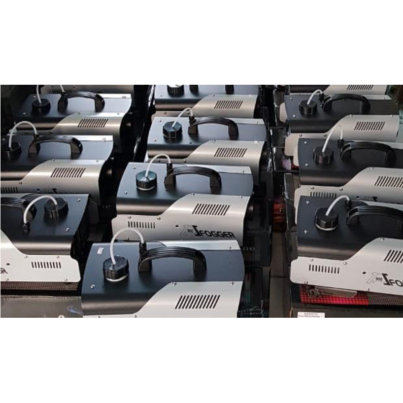mesin fogging smoke asap panggung redsun 900 watt remote fog machine FS-002
