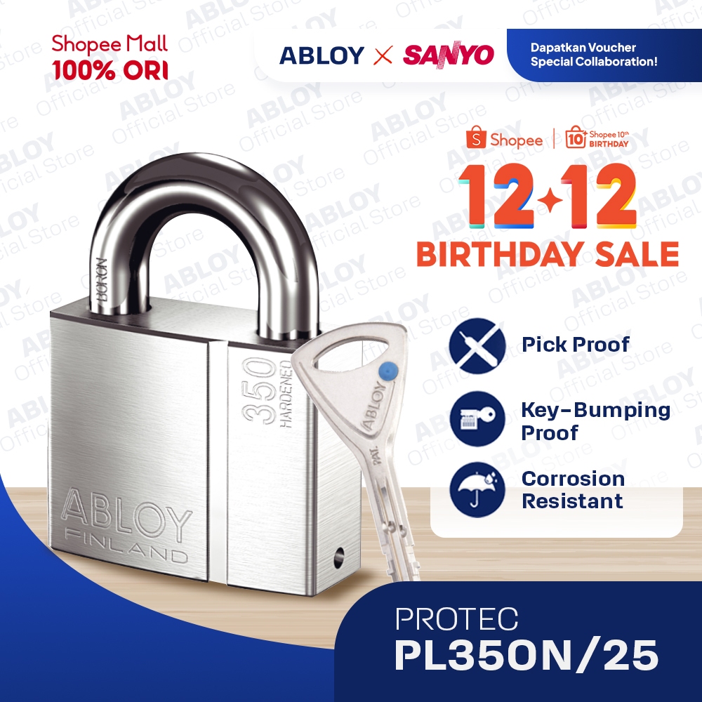 ABLOY Gembok Padlock Protec PL350N