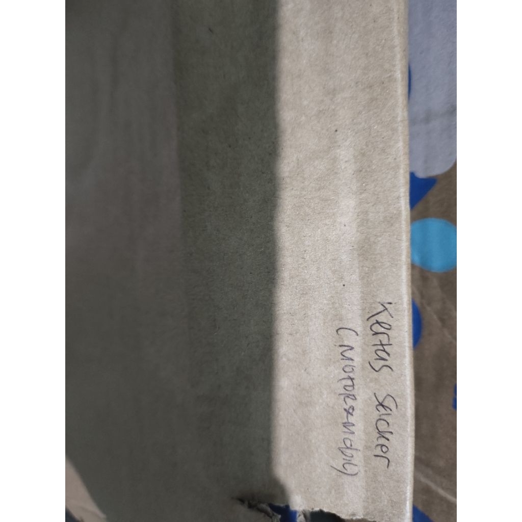 sticker polos original mobil motor,