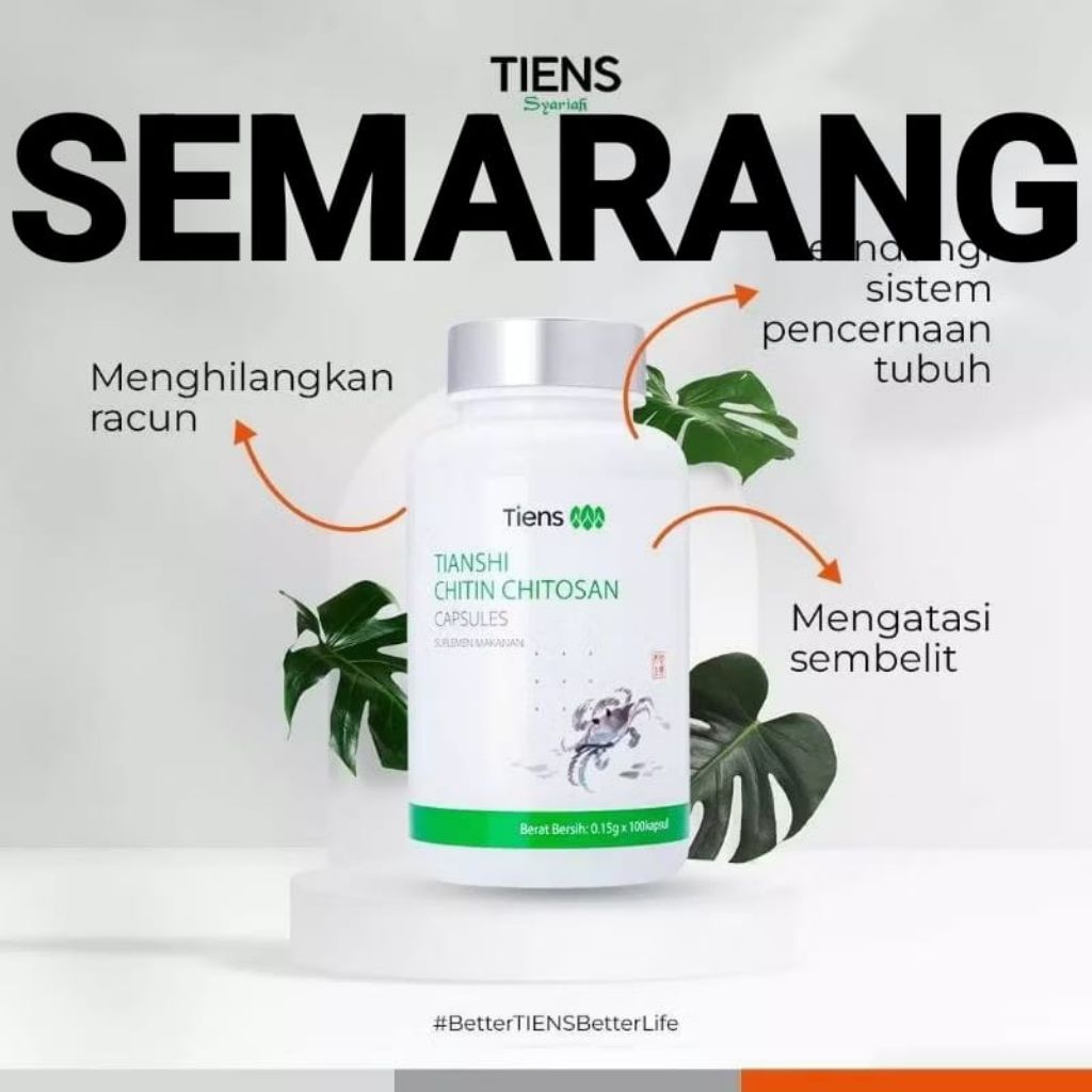 Tiens Semarang : Chitin Chitosan Capsules | Chitosan Tiens | Serat Sitin | Dikirim dari Tiens Semara