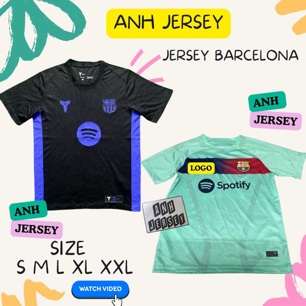 (JERSEY) BAJU BOLA (BARCELONA) BARCA AWAY HOME 3RD SPECIAL EDITION 2022 2023 2024 2025 2026
