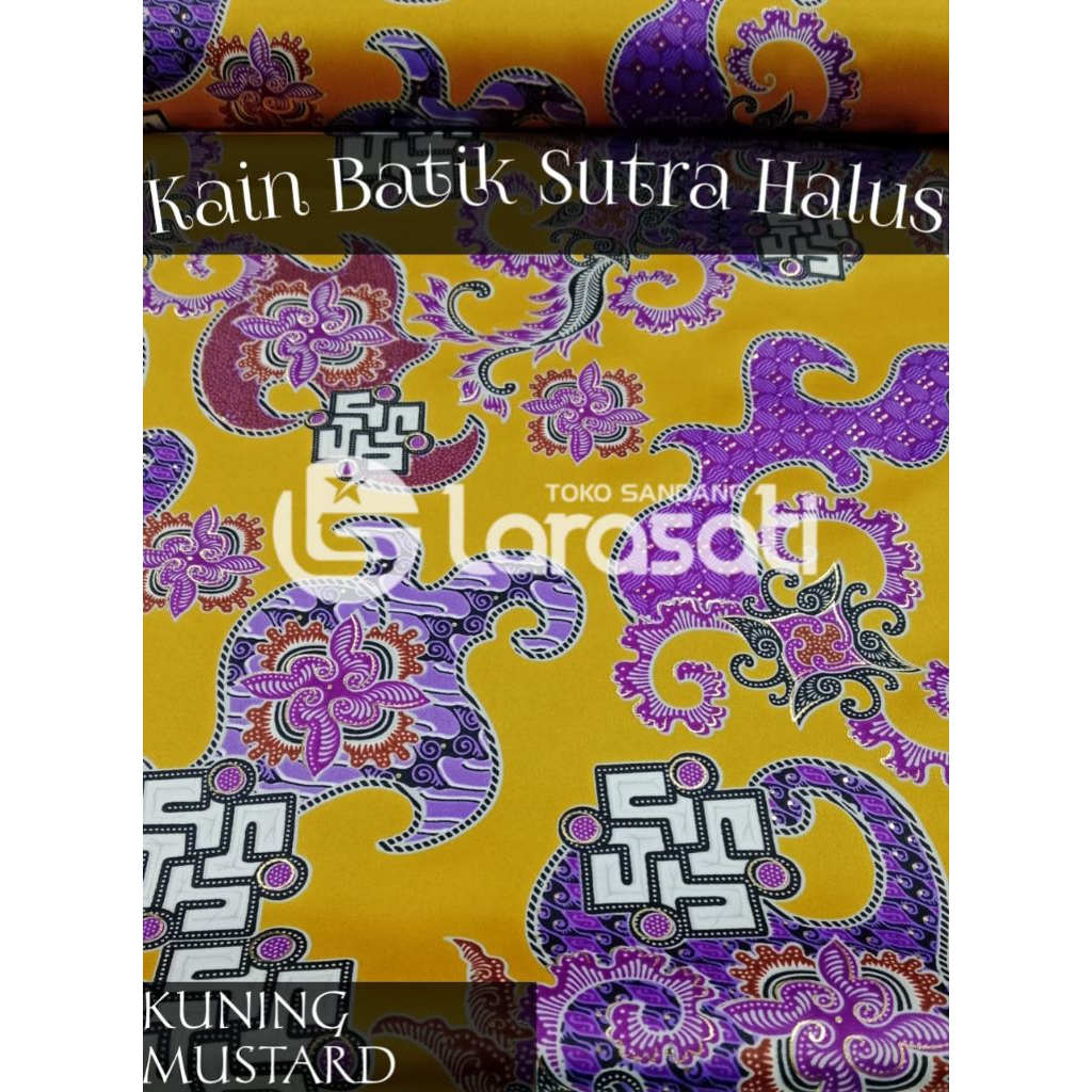 Kain Batik Sutra Halus