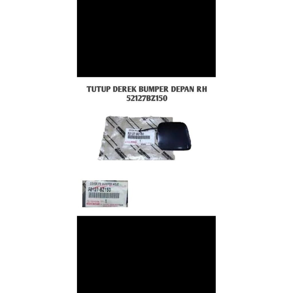 TUTUP DEREK BUMPER DEPAN RH 52127BZ150 AVANZA/ XENIA 2006-2009