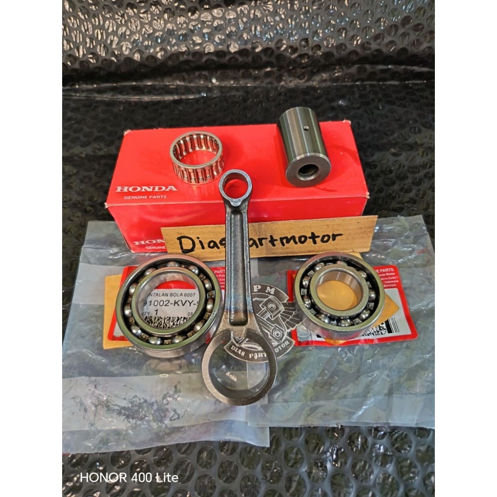 Stang Seher K44+Bearing Kruk as 6007/6205 Beat Pop,Street,Scoopy Fi Vario 110 Fi Starter Halus Kuali