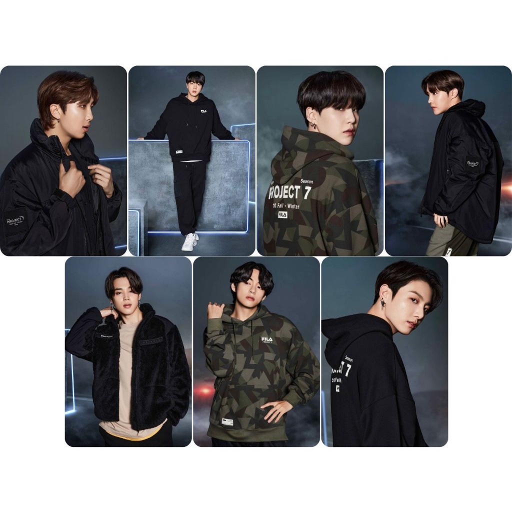 (BOOKED) HOODIE FILA X BTS PROJECT 7 || BACA DESKRIPSI