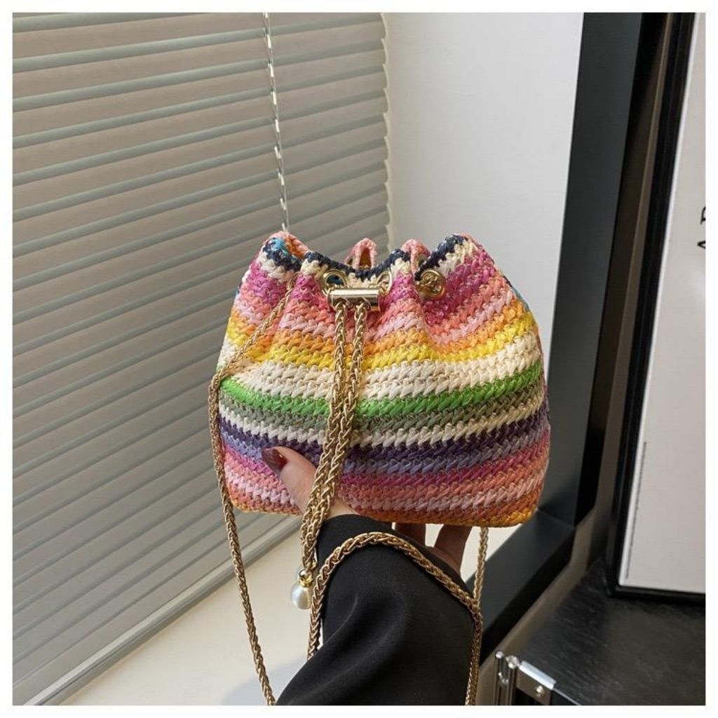 tas selempang wanita import tas serut