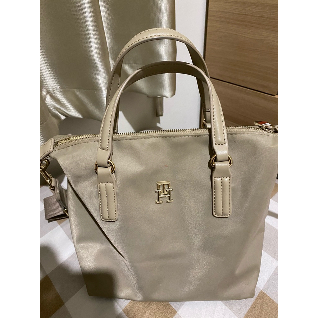 preloved original tommy hilfiger nylon bag