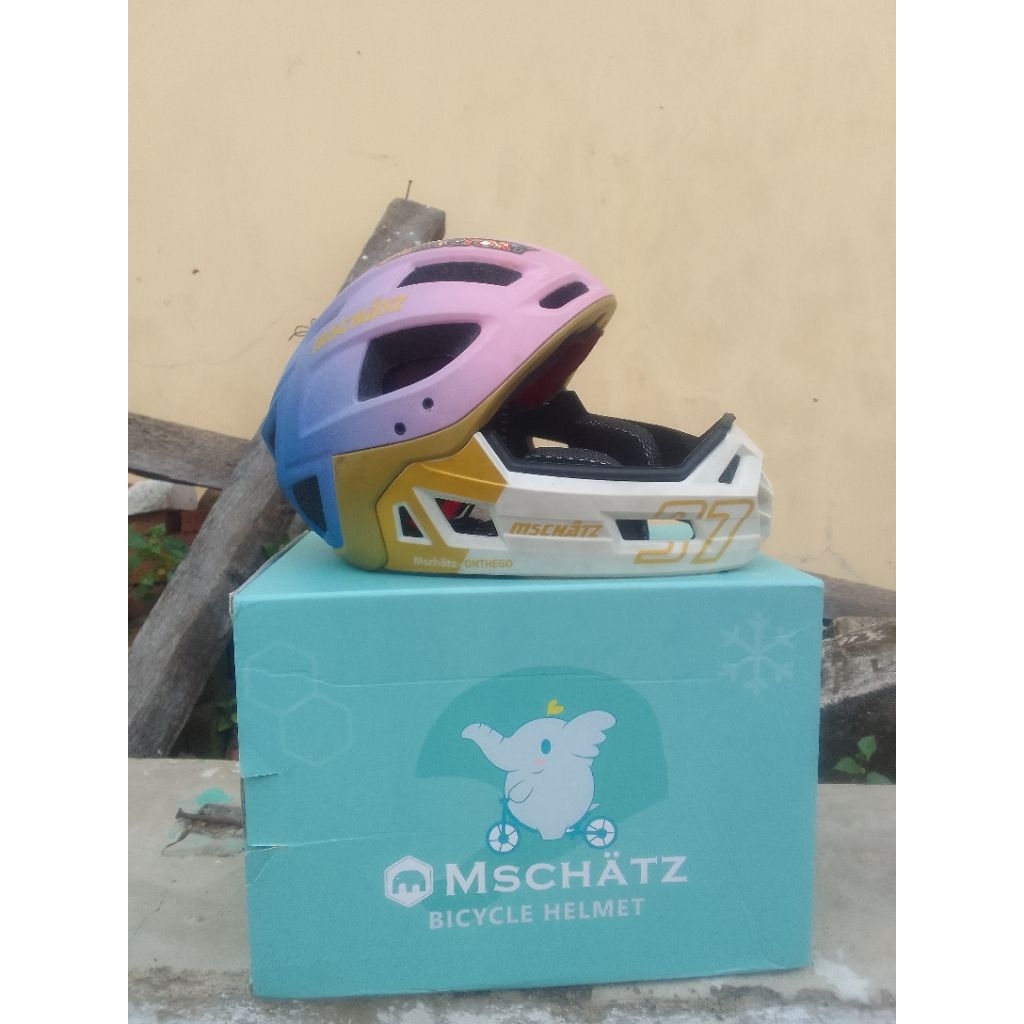 Helm Mschatz pushbike balance bike preloved bekas second