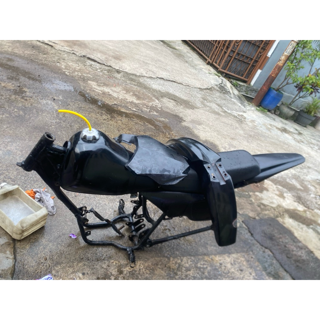 rangka gl custom trail set body ts pnp mesin tiger megapro gl series