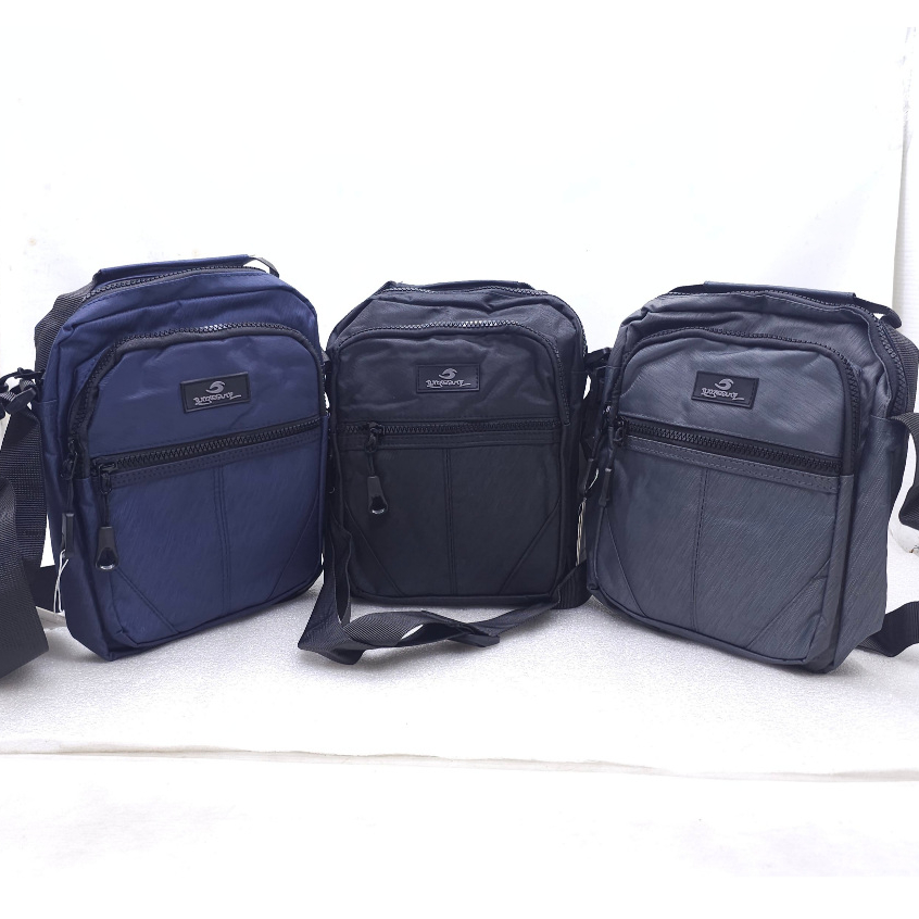 Tas Selempang Alto Bahan Karet Besar Murah / Tas Selempang Kotak Palo Alto Karet Anti Air 12 Inchi 3