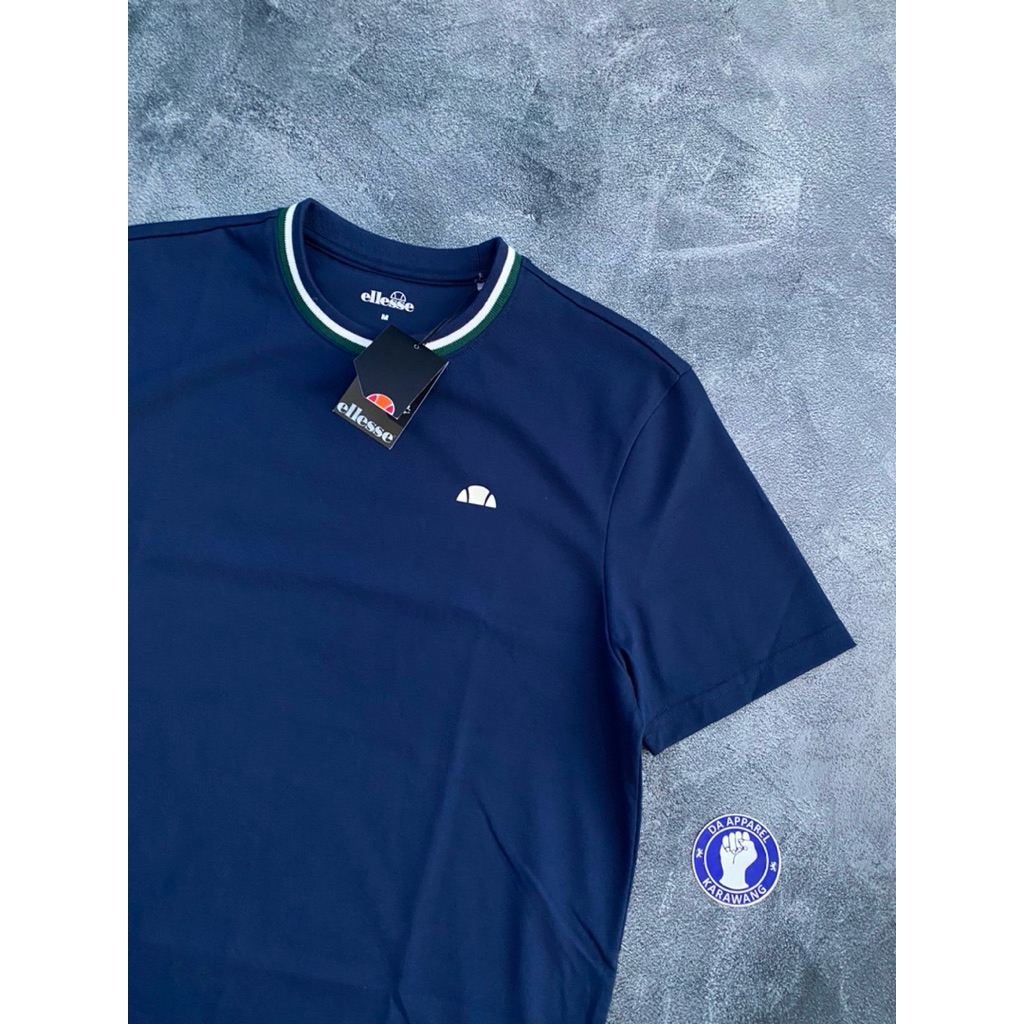 Ready stok Tshirt Ellesse Men Classic Tee Navy Original 100%