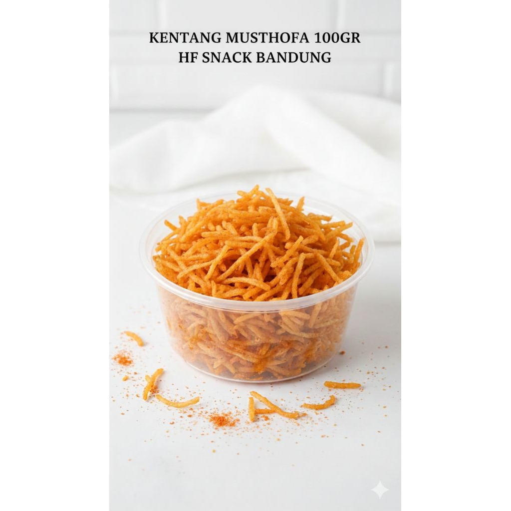 Kentang mustofa / Kentang Stik Balado / Mustopa Kering Pedas Manis