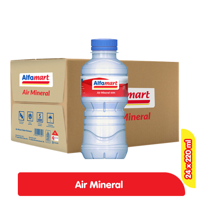 Alfamart Air Mineral Karton 24 x 220 ml