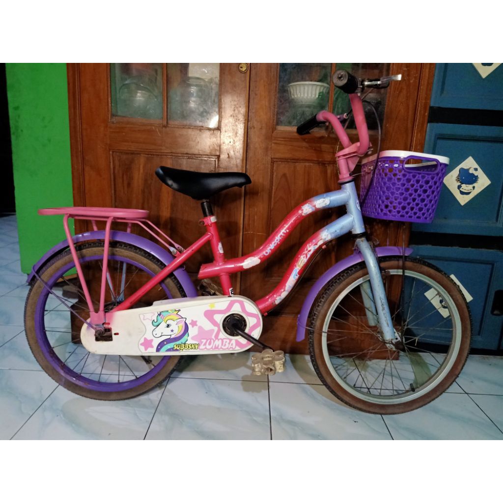 SEPEDA ANAK UKURAN 18 BEKAS