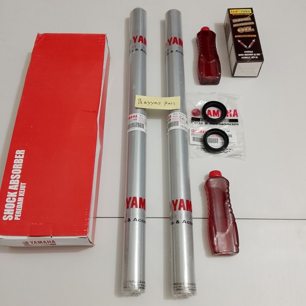 Sok depan vixion new,Vixion old sok+sil+oli sepasang original