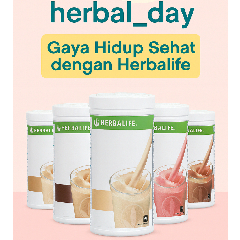 Herbalife Original 100% (Potong Barcode)