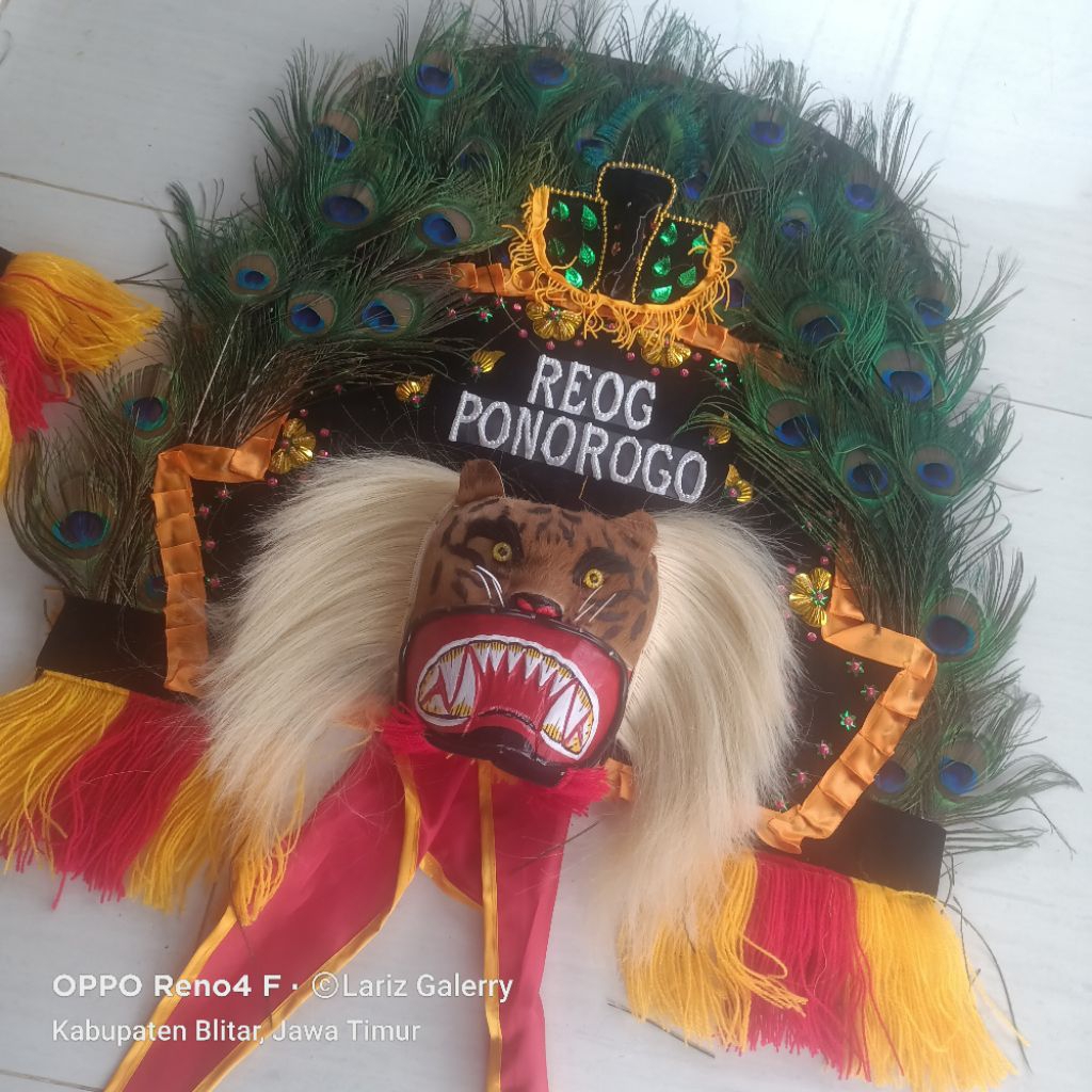 Reog mini/reog ponorogo ukuran 30cm