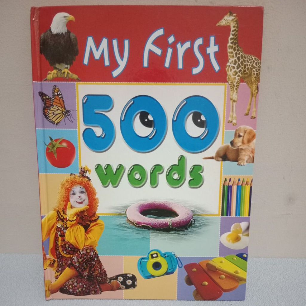 Buku Original Bahasa Inggris My First 500 Words
