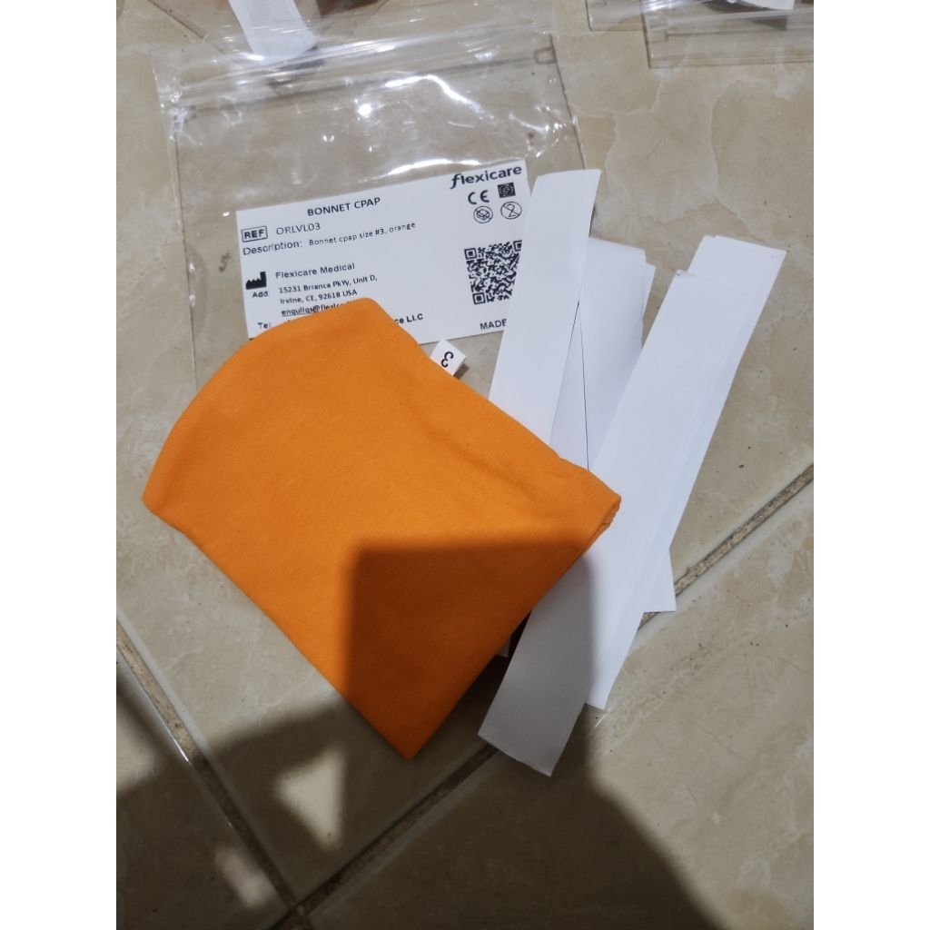 Topi Cpap Bonnet/ Bonnet Bayi Cpap No 3