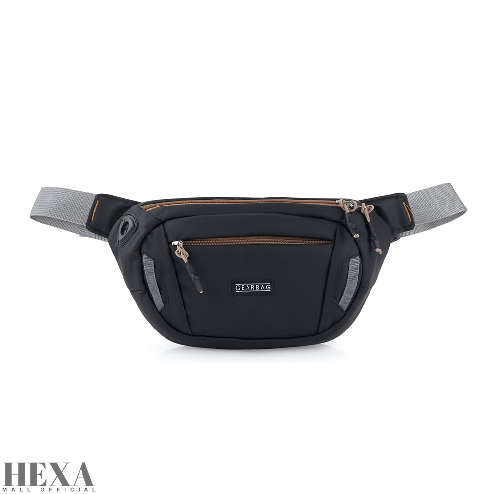 Tas Selempang Kecil Pria Waistbag Pinggang Cowok Waterproof Anti Air Premium TM 046