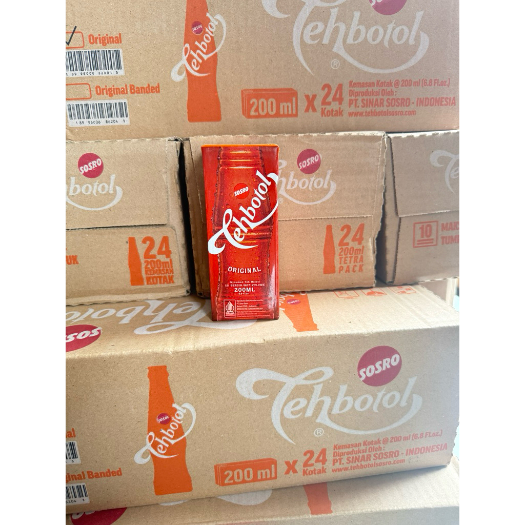 minuman teh botol kemasan uht PROMO,sosro teh botol 200ml ,murah 4pcs teh botol 200ml