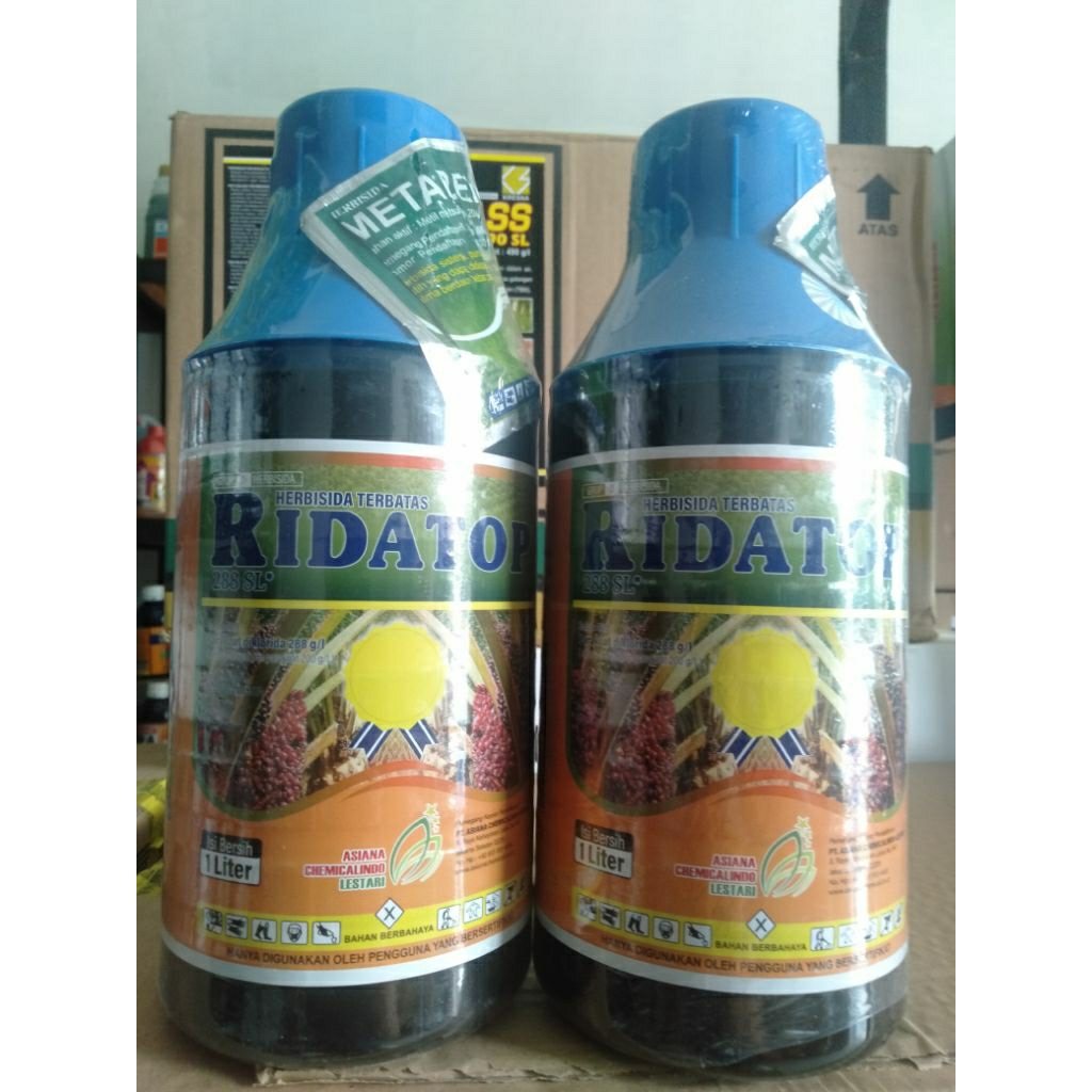 Ridatop 288 SL Herbisida Paraquat UK. 1 Ltr