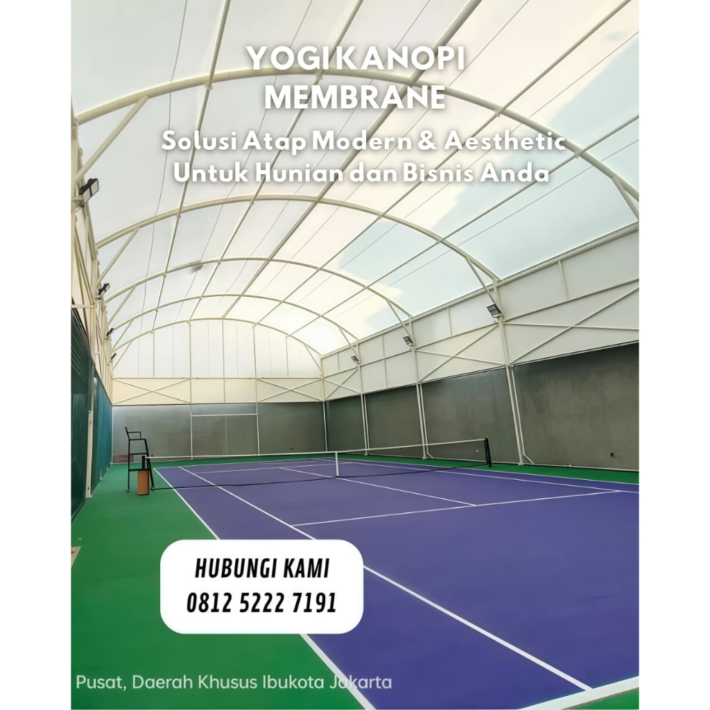 Pusat Penjualan Bahan & Jasa Pemasangan Kanopi Membrane Area Pal Merah Jakbar