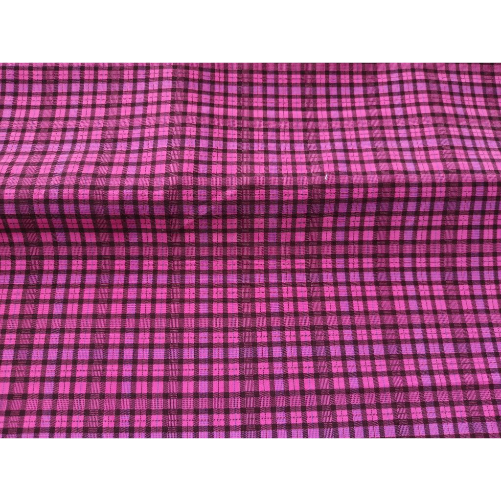 KAIN KOTAK2 SERAGAM SEKOLAH PAUD/TK/SD/MI TERSEDIA BERBAGAI MACAM WARNA (harga per 0,5m)