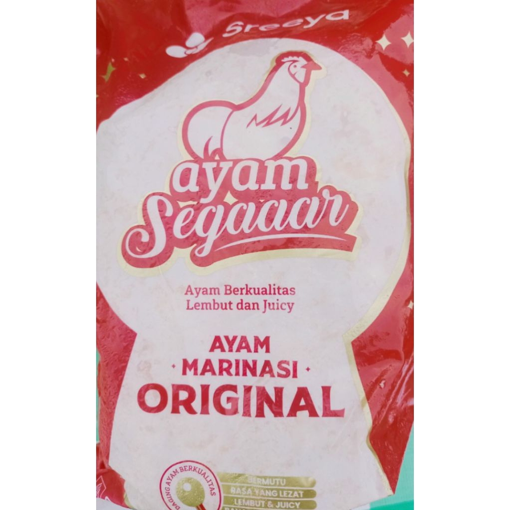 Ayam Potong Marinasi Sreeya Packing 500 Gram - Fiola Frozen Food