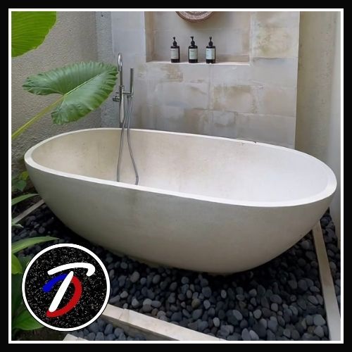 Bathtub teraso ellips dewasa
