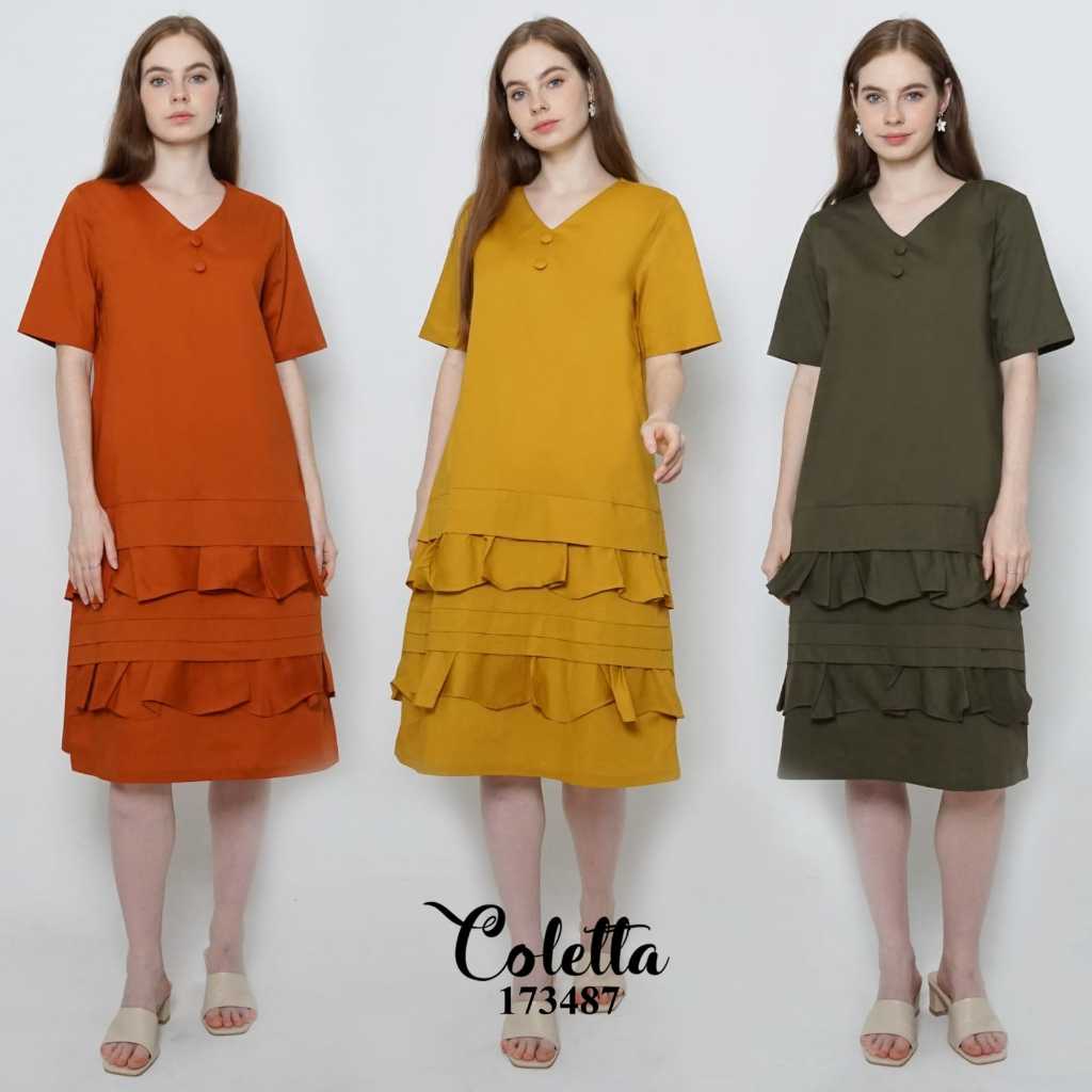 Dress Katun Wanita Coletta 173487